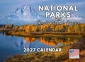 National Parks Inspirational Quotes Calendar 2027 Nature Monthly Wall Calender 12 Month | American Made In The USA