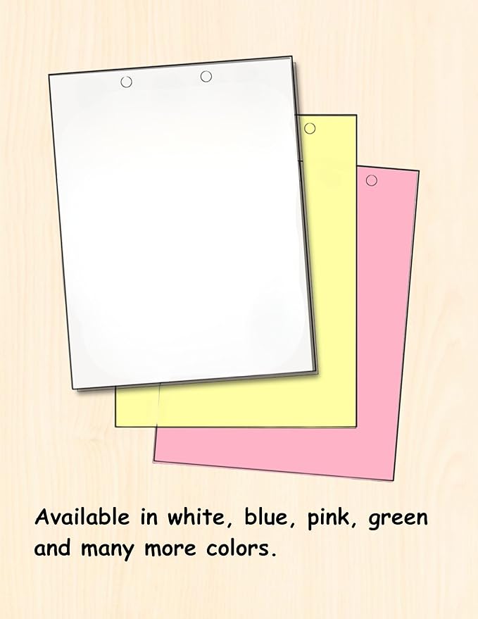Limited Papers(TM) Writing and Copy Paper, Variation of Colors 8.5" x 11", 5 Hole Top-Punched, 20 Pound Text, 500 Sheets Per Ream. (5000, Grey)