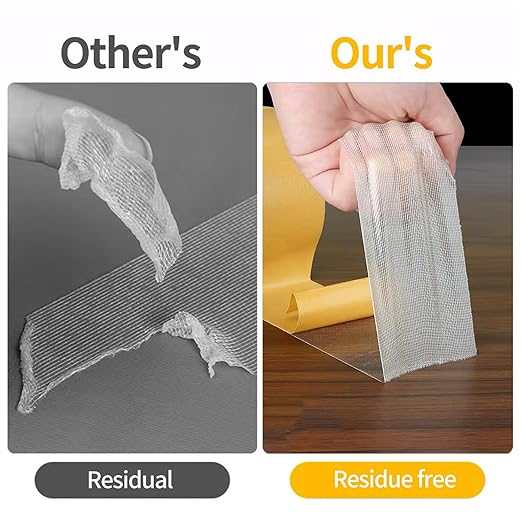 KAIYUER Thin Double Sided Fabric Tape Heavy Duty, 1" x 66 FT,Strong Double Sided Tape for Clothes,Crafts,Walls and Woodworker,No Glue Residue High Stickness Mounting Tape
