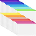 Antner 30PCS A5 Binder Pockets 6-Hole Cash Stuffing Envelopes for Money Saving, 10 Assorted Color Zipper Pouch Folders Budget Planner Inserts Loose Leaf Money Organizer Bags for A5 6-Ring Binder
