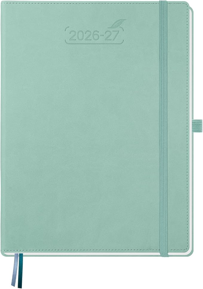 BEZEND Planner 2026-2027 Weekly and Monthly, Hourly Timeslot (8.5"x11")