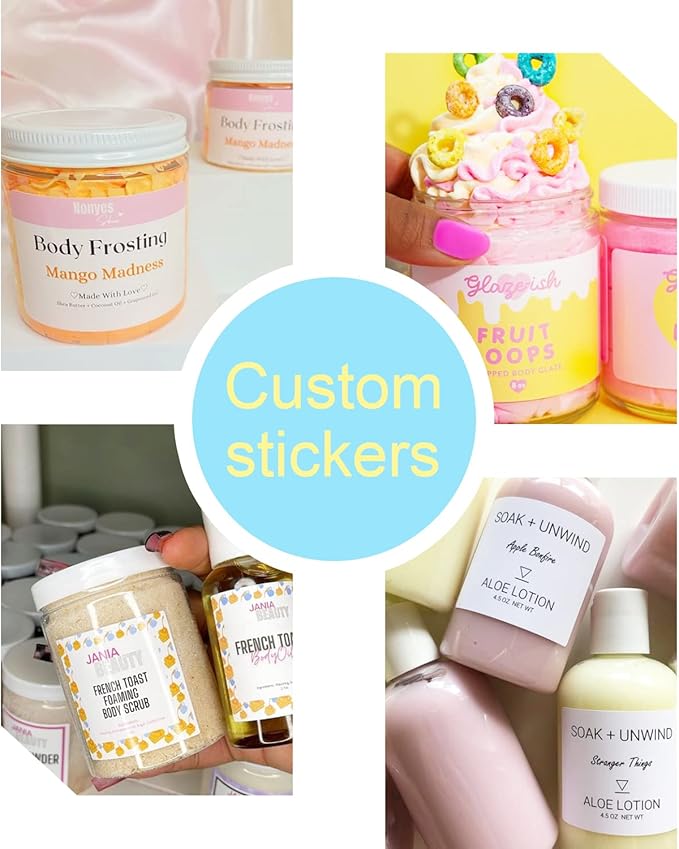 Custom Labels: Personalized Stickers with Logo & Text (100-500, Rectangle, 1.5x1 Inch)