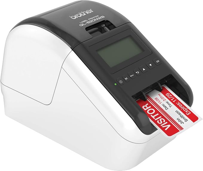 Brother Printer Labeler, Wireless Label Printer (RQL820NWB Renewed)