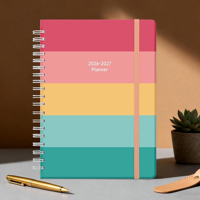 Planner 2026-2027 Weekly & Monthly Academic Planner, 7.4" x 10.2"
