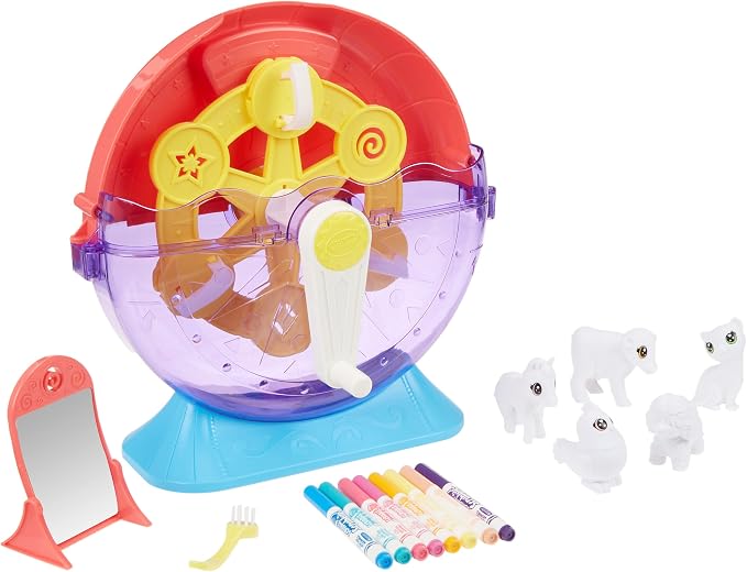 Crayola Scribble Scrubbie Pets Carnival Playset, Pet Grooming Toy, Animal Toys for Girls & Boys, Gift for Kids, Ages 3+