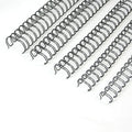 Rayson Wire Binding Spines, 2:1 Pitch, 21-Loop Black, Mixed Sizes, 50 Pack | Includes 9/16", 5/8", 3/4", 7/8" and 1" sizes; black 2:1 pitch wires for compatible wire binding machines.