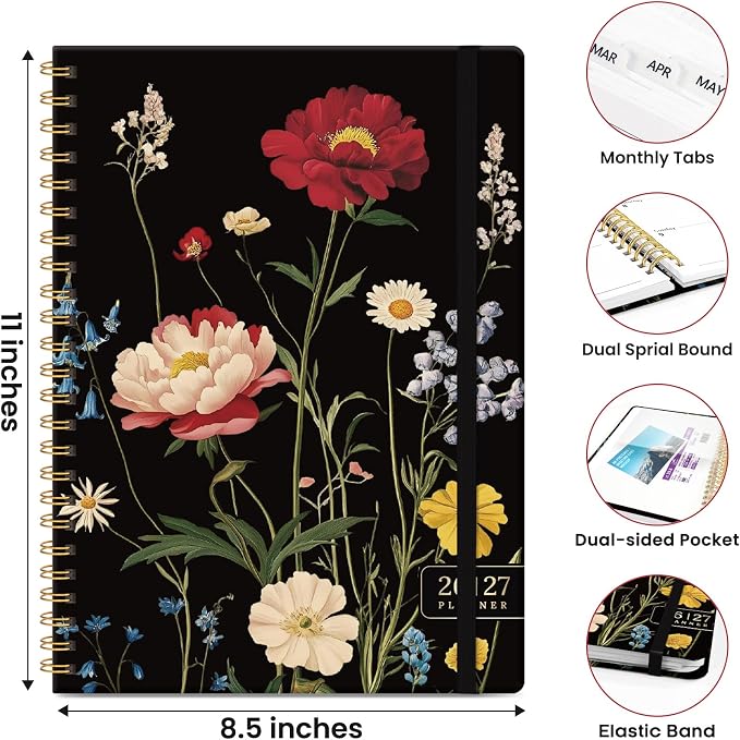 ZOTIA Planner 2026-2027, Jul 2026-Jun 2027 Weekly & Monthly Calendar