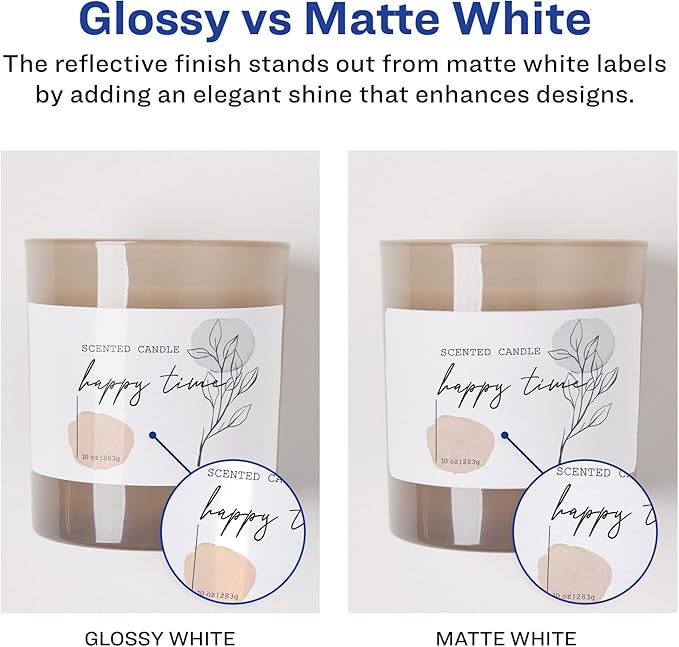 Avery Shipping Labels, Sure Feed and Easy Peel Technology, Glossy White Labels, 2" x 4", Permanent Adhesive, Laser/Inkjet, 250 Total (6528)