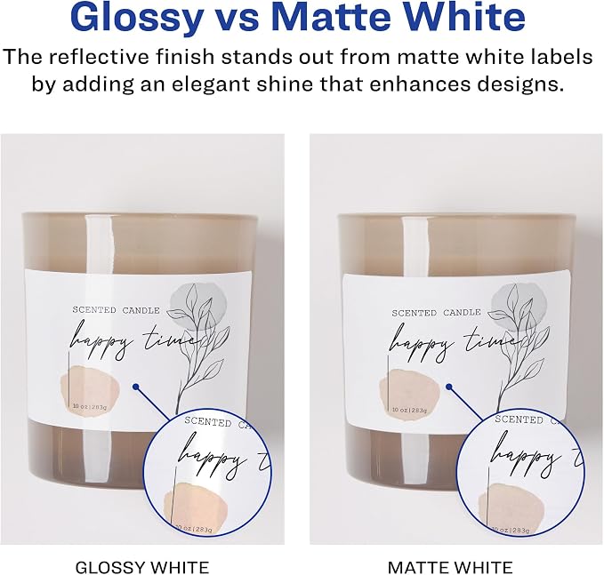 Avery® Shipping Labels, Sure Feed® and Easy Peel® Technology, Glossy White Labels, 2" x 4", Permanent Adhesive, Laser/Inkjet, 100 Total (6527)