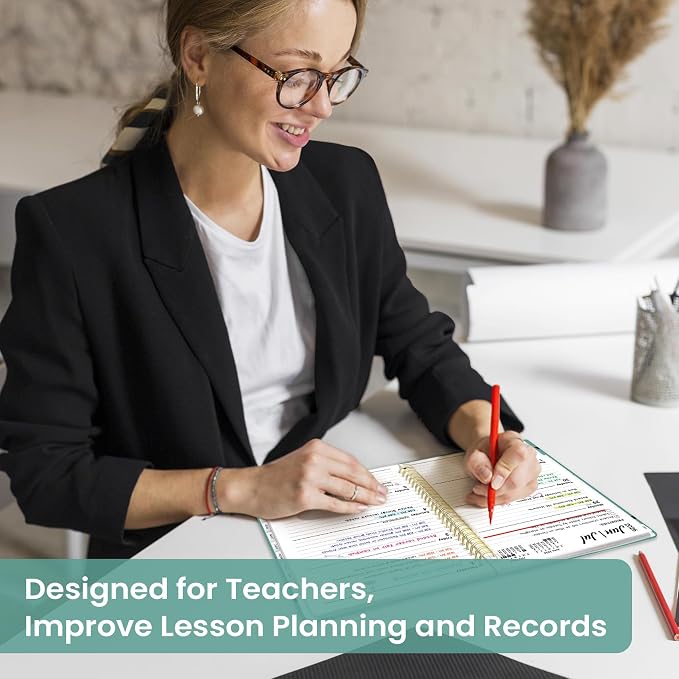 Taja Planner 2026-2027, Jul 2026-Jun 2027 Monthly & Weekly Calendar Planner | 8.5" x 11", Hardcover Academic Calendar, Teacher Student Agenda Book with Tabs, School Office Supplies, Depths Whale