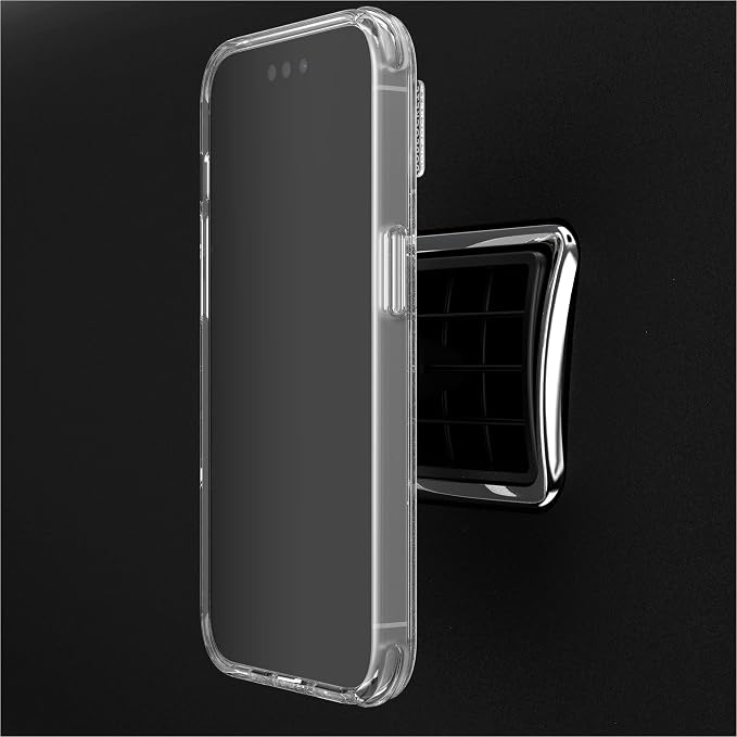 PopSockets Car Vent Phone Mount for MagSafe- Black Vent Mount | Air Vent Clip, Compatible with MagSafe Grips & Cases, Black, Electronic Accessories, For iPad/Kindle/iPhone/Android