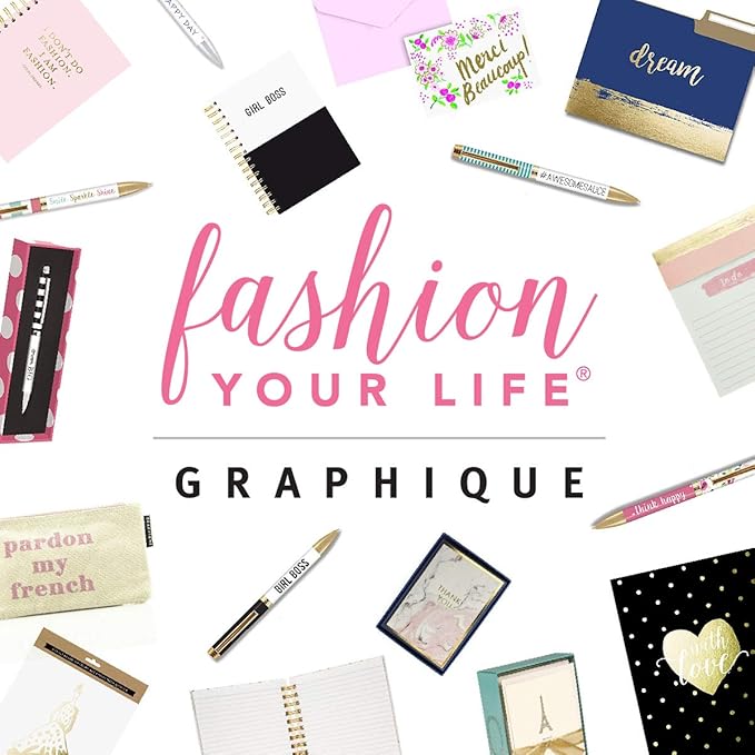 Graphique Magnetic Notepad, Brush Strokes – 100 Sheets, 4” x 9.25” x .5” – Front Says, “Lists”, Sticks to Any Magnetic Surface, Perfect for Shopping and Grocery Lists, Makes a Great Gift