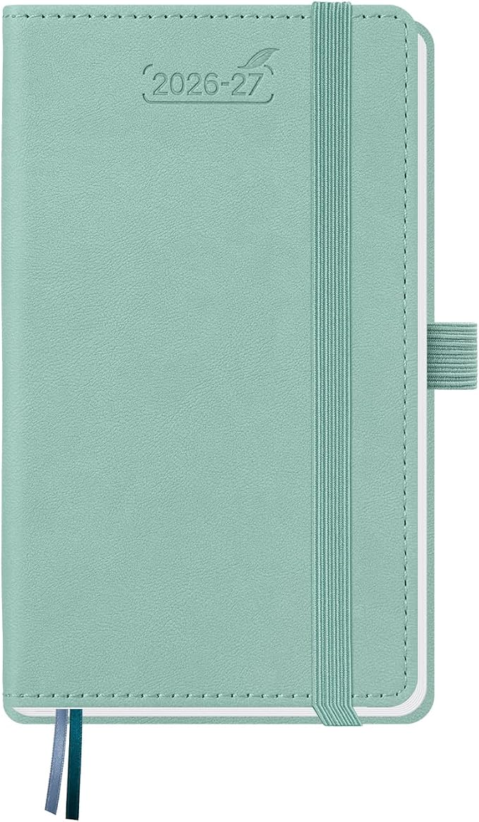 BEZEND Pocket Calendar 2026-2027, Weekly Monthly Academic Planner (3.5"x6")