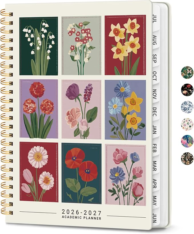 ZOTIA Planner 2026-2027, Jul 2026-Jun 2027 Weekly & Monthly Calendar