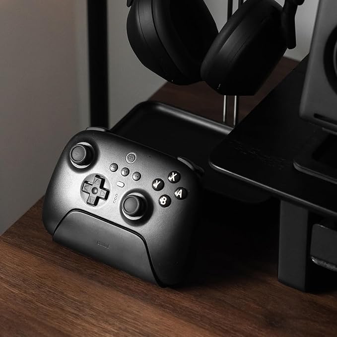 Raico Desk Cockpit Shelf Monitor Stand System Dual Screen Setup Wood Large Desk Accessory Organizer Unit (Black Wood, Full Length v2 | 45.7 Inches)