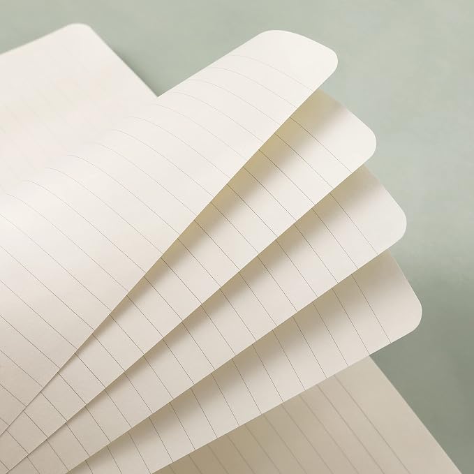 Ruled Notebook/Journal - Classic Lined Journal/Notebook, 5.3" x 8.26"