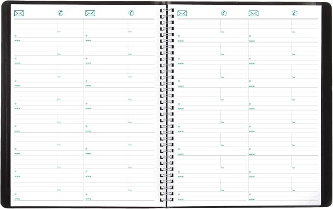 Brownline® 2027 EcoLogix® Monthly Planner, 14 Months, December 2026 to January 2028, Twin-Wire Binding, 11" x 8.5", Black (CB435W.BLK)
