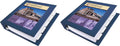 Avery Heavy-Duty Framed View 3-Ring Binder, 1.5" EZD Rings, 1 Navy Blue Binder (68059) (Pack of 2)