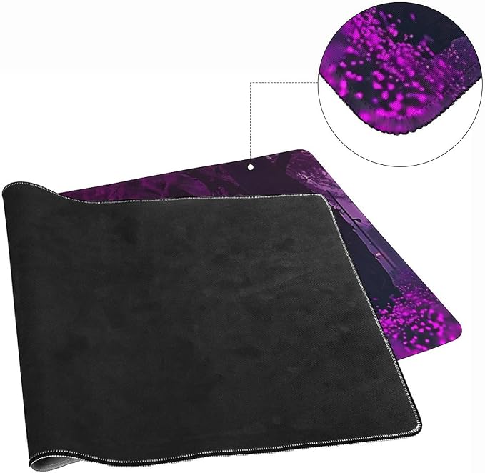 Large Mouse Pad Anime JDM Car S13 Purple Flowers Static Desk Mat Computer Accessories Gaming Office Organizers Supplies Decor Essentials Keyboard Pads for Desk Rubber 40x90cm
