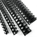 HOUYEE 40 Pack Plastic Binding Combs, 19 Rings, Multi-Size, Black | Large Comb Binding Spines 5/8 Inch, 1 Inch, 1-1/2 Inch,2 Inch, Binder Combs for Letter Size, for Office School