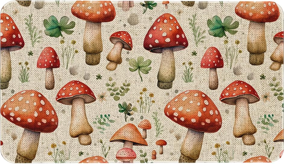 Kitchen Rugs and Mats,Washable Non-Slip Floor Mats Door Mat