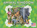 Wild Animals Family by Tim Jeff Calendar 2026 Monthly Wall Calender 12 Month | American Made In The USA