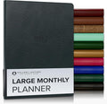 Gallery Leather Large Monthly Planner 2026-2027 Tremont Atlantic