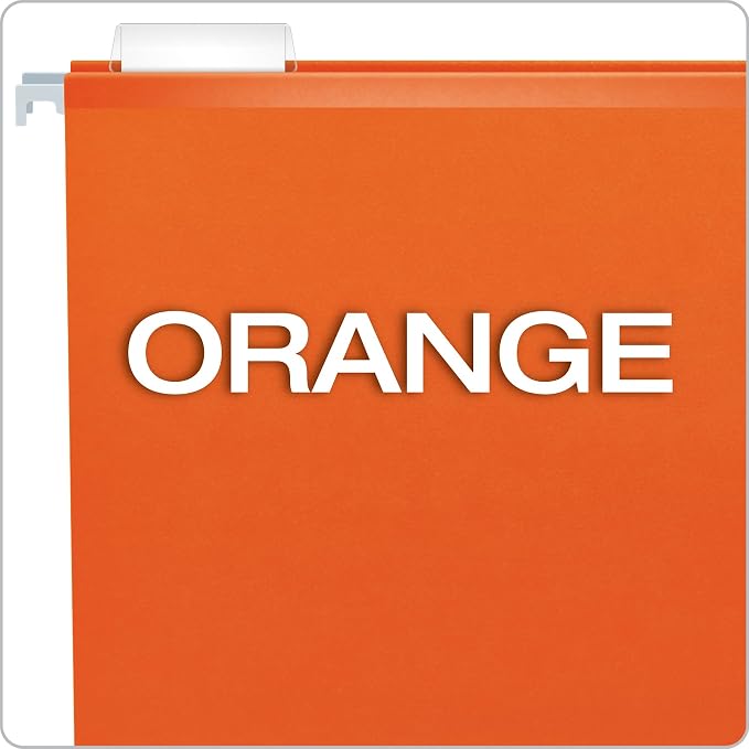 Pendaflex Hanging File Folders, Legal Size, Orange (PFX415315ORA) (Pack of 2)