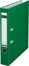 Leitz 2-Ring 2-Inch Premium Linen Textured A4 Sized European Binder, Green (1015-GR)