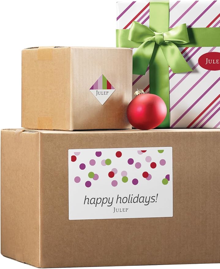 Avery Half-Sheet Printable Shipping Labels, 5.5" x 8.5" Customizable Stickers, White, 20 Blank Mailing Labels, Great for Mailing, Shipping, Organizing, and More (18126)