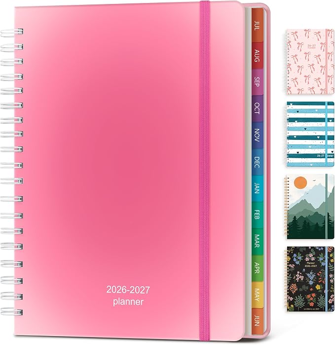 Planner 2026-2027 Weekly & Monthly Academic Planner, 7.4" x 10.2"
