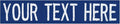 Custom Uniform Name Tapes Solid Colors. Made in The U.S.A. Ships Under 24 Hours. Royal Blue Fabric, 3.5 Inch Hook Fastener (Uniform Ready Fastener)
