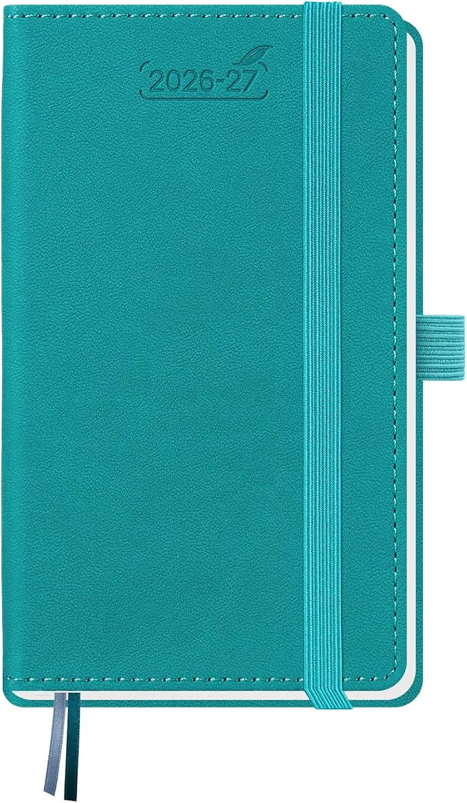 BEZEND Pocket Calendar 2026-2027, Weekly Monthly Academic Planner (3.5"x6")
