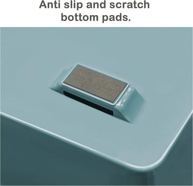 Acrimet Facility 3 Tier Letter Tray, Side Load, Letter Size/A4, Desktop File Organizer, Plastic (Solid Green Color)