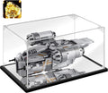 Acrylic Display Case for Collectibles - Assemble Display Box for Lego 75292 Model Toys - Clear Case for Display Football Trophy Figures - Showcase (Black, 17.7x13.8x7.9 inch)