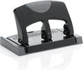 Swingline 3 Hole Punch, 45 Sheet Capacity Three Hole Puncher 3 Ring, Paper Punch, SmartTouch Low Effort, Black & Silver (74136)