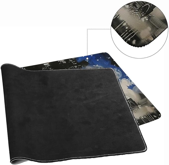 Car Gaming Mouse Pad Large Mousepad R34 R32 Racing Car Anime Aesthetic Graffiti JDM Big Computer Desk Mat Desk Pad for Keyboard and Mouse Mat Non-Slip Base 40x90cm, Style