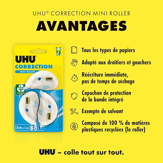 UHU Roller Corrector Mini x3 BTS 2020