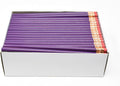 Pencil Guy Blank Round Pencils, Purple, 144 to a box