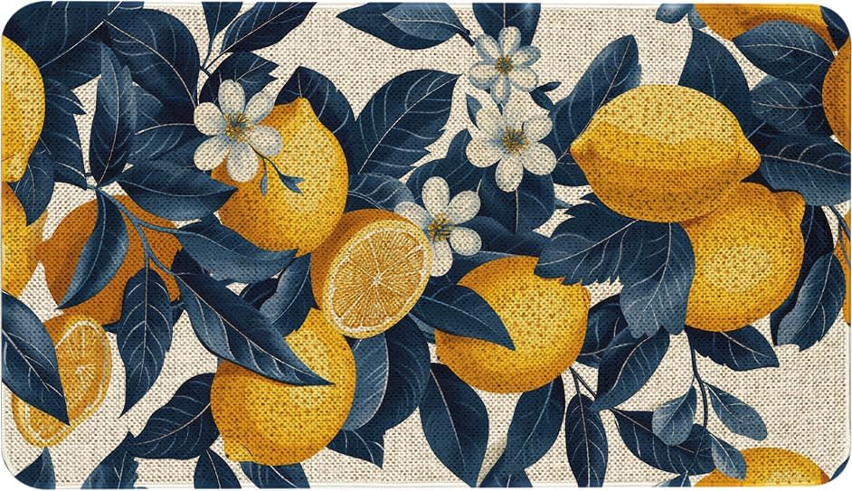 Kitchen Rugs and Mats,Washable Non-Slip Floor Mats Door Mat