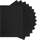 Silunkia 28 Sheets Black Cardstock 8.5 x 11 for Halloween 92lb | Heavyweight Black Paper Card Stock for DIY Cards, Scrapbooking, Greeting Cards, Invitations, Party
