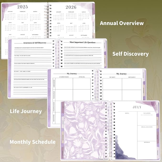 Arundhati Planner 2026-2027, 18 Months Large Daily Weekly Monthly Organizer