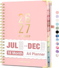 Jul 2026 - Dec 2027 Planner, Forvencer 18 Month Planner 2026-2027, 8.5"x11"
