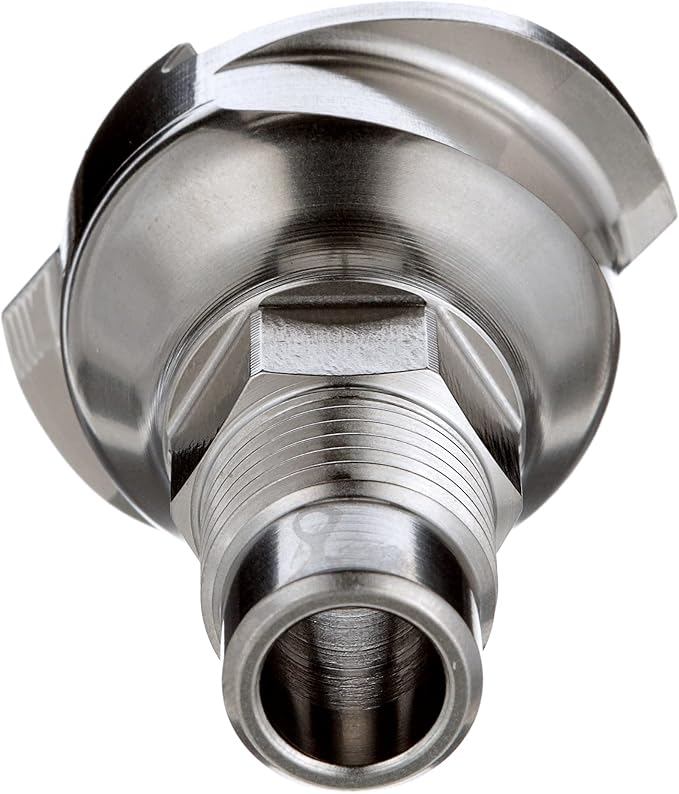 3M PPS 2.0 Adapter, 26016, Type S9, 16 mm Male, 1.5 mm Thread | 1 Pack; Connects Numerous Paint Gun Brands to PPS 2.0 Paint Spray System; Silver