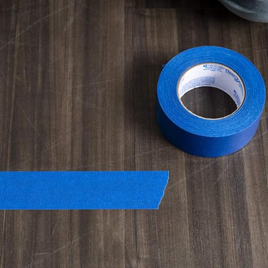 Duck Clean Release Blue Painters Tape, Masking Tape for Paint Projects, 1.5 in (1.41 in x 60 yd), 240460, 4 Rolls (Pack of 8)