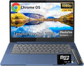 Lenovo IdeaPad Slim 3 Chromebook 2025, MediaTek Kompanio 520, 14″ FHD Display (1920 x 1080), Chrome OS, 4GB LPDDR4X, 320GB Storage (64GB eMMC+256 GB MSD), Wi-Fi 6, for Business Student, w/Accessories