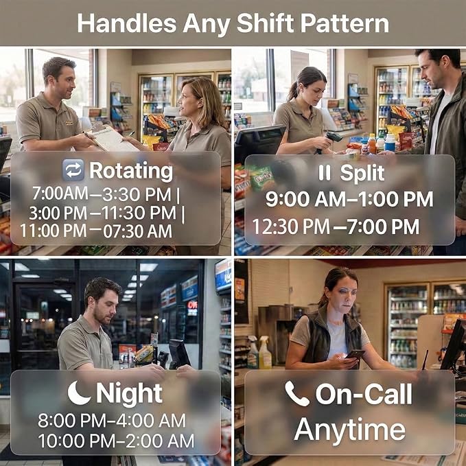 Time Clock System: App Control & 5s Fast Connection, Customizable Rules & 4 Payroll Reports, 10 IC Cards, No Monthly Fee Biometric Fingerprint Time Clocks for Employees Small Business