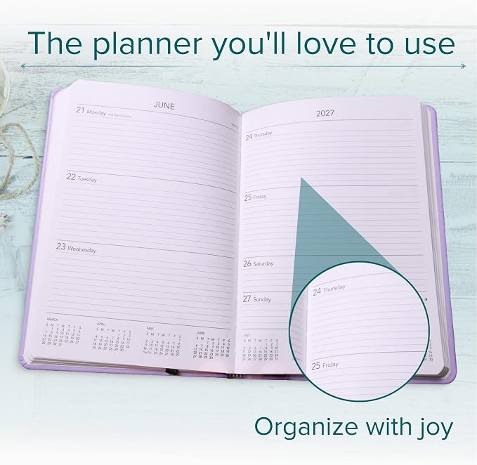 Harbor Desk Weekly Monthly Planner 2026-2027 Cambridge Flamingo