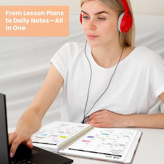ZOTIA Planner 2026-2027, Jul 2026-Jun 2027 Weekly & Monthly Calendar