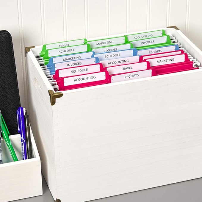 Avery® Easy Peel® File Folder Labels on 4" x 6" Sheets, 2/3" x 3-7/16", White, 3 Pack, 756 Labels Total (32131)